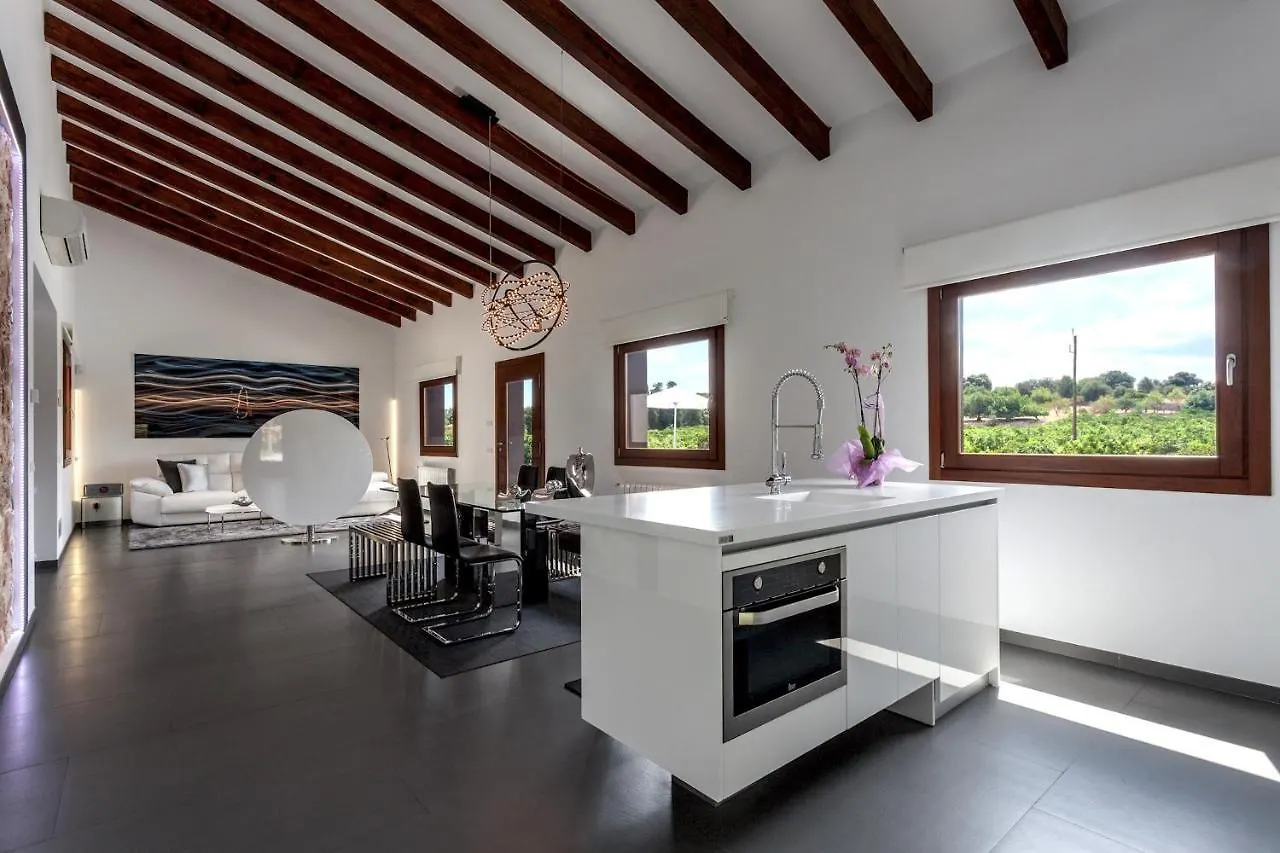 Villa Can Calet Can Tomeu - Modern House With Private Pool For 6 Llubi
