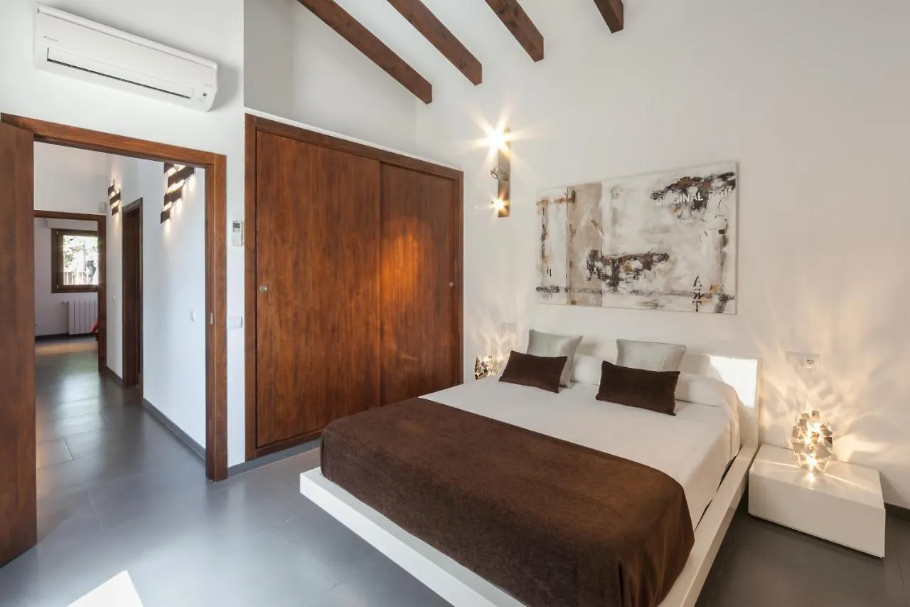 Villa Can Calet Can Tomeu - Modern House With Private Pool For 6 Llubi